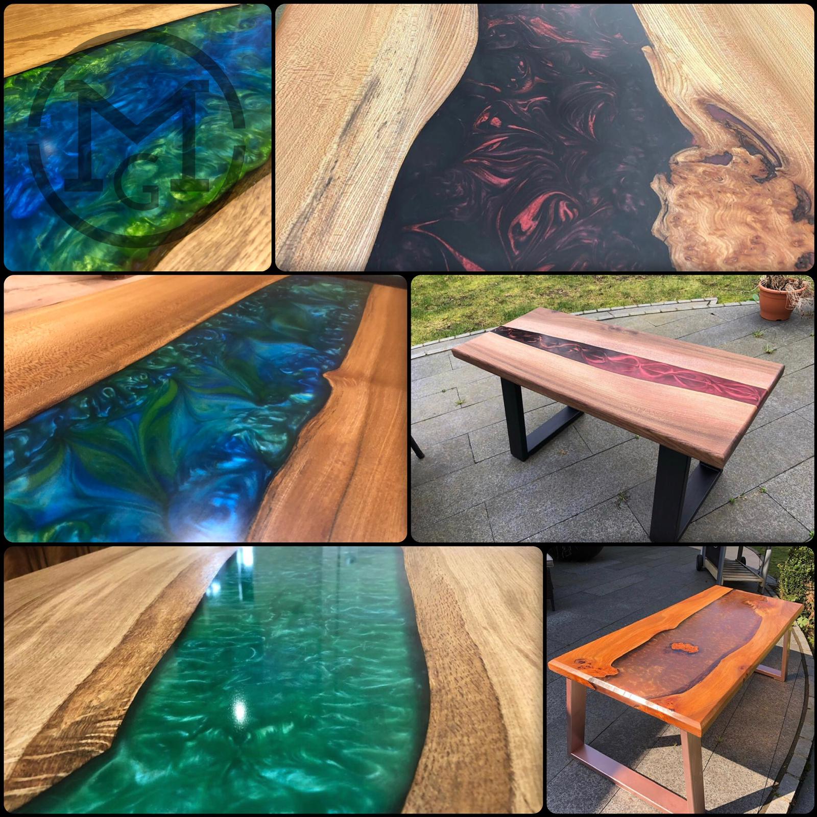 Collage of table
